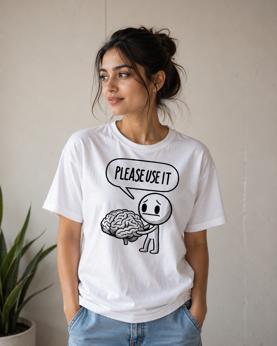 Please use it - Women T-shirt