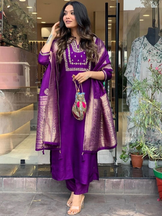 Purple Traditional Outfit